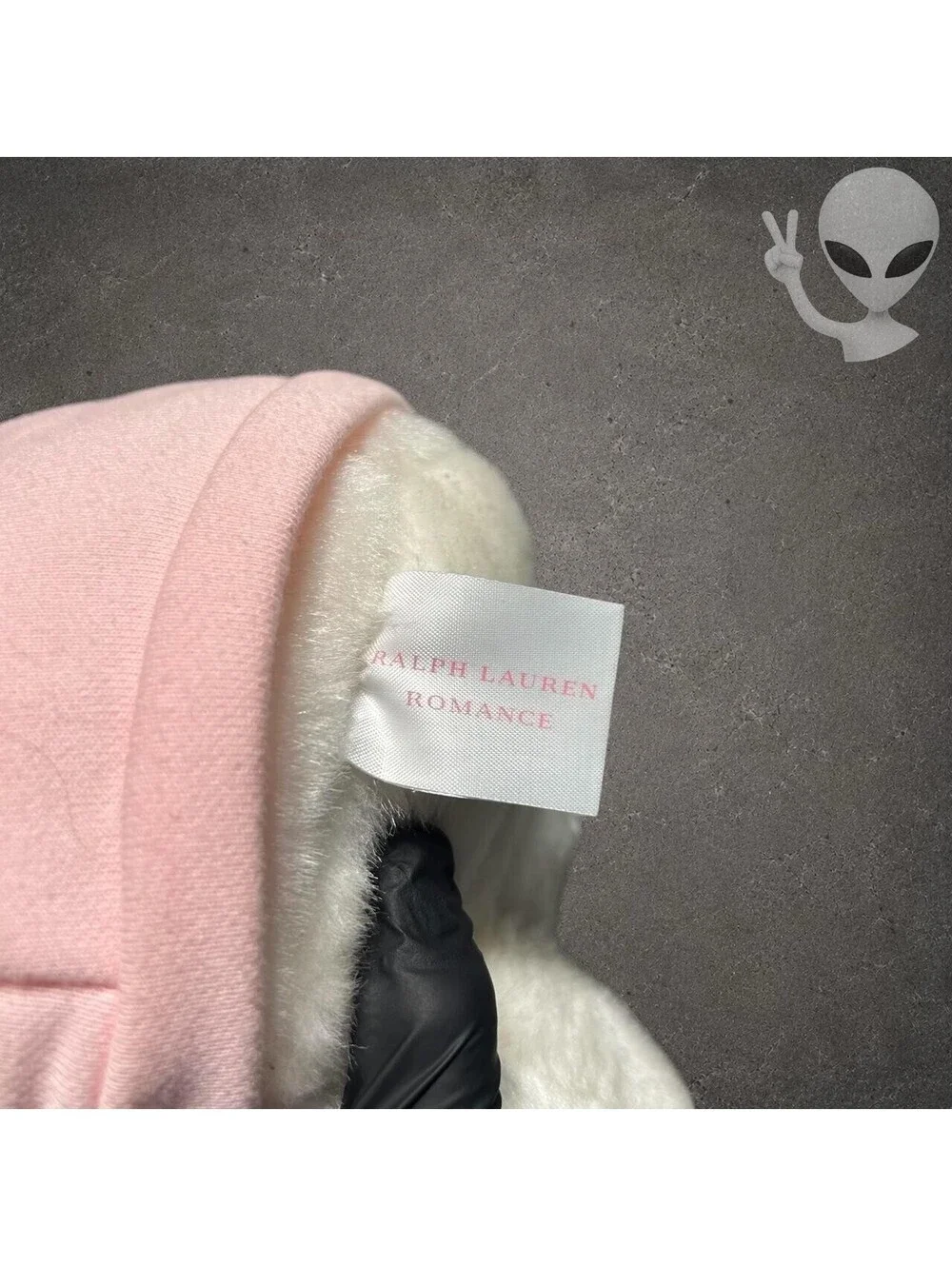 Ralph Lauren The Romance Bear Plush White Teddy Pink Big Pony Hoodie 14